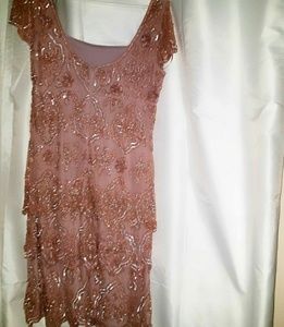 champagne special occasion dress